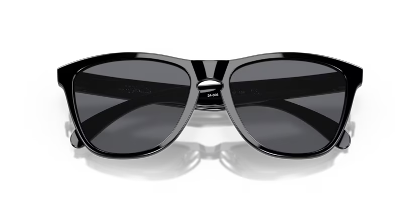 OAKLEY Frogskins polished black w/grey