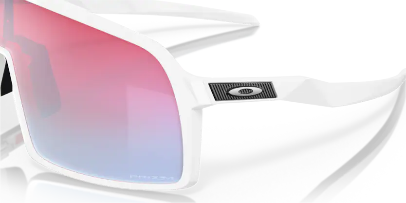 Oakley Sutro Pol White w/ PRIZM Snow Sapphire