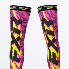 FXR Riding Sock Pink/Purple/HiVis