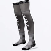 FXR Riding Sock AIR Char/Grey