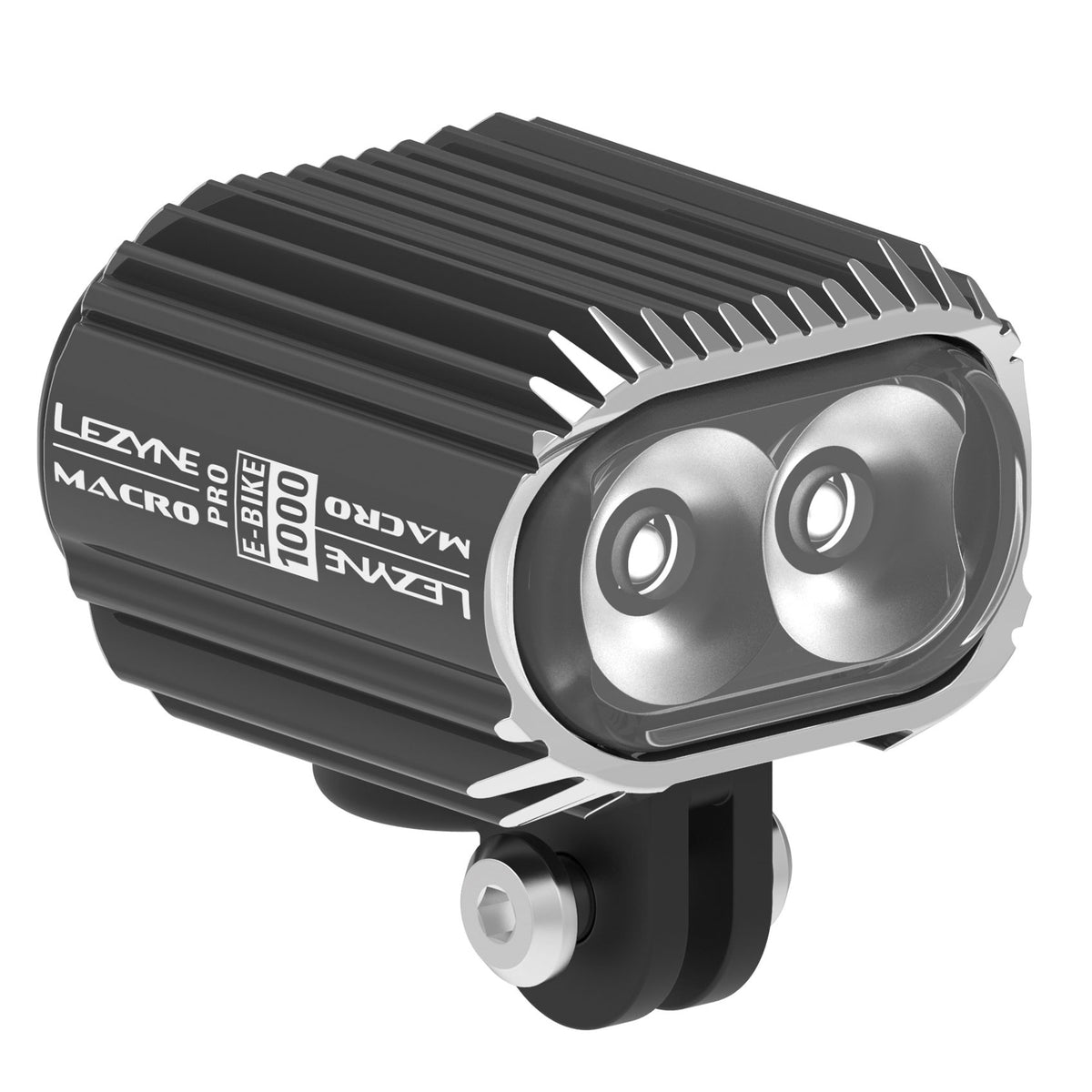 LED-Etuvalo LEZYNE Ebike Macro drive 1000, musta