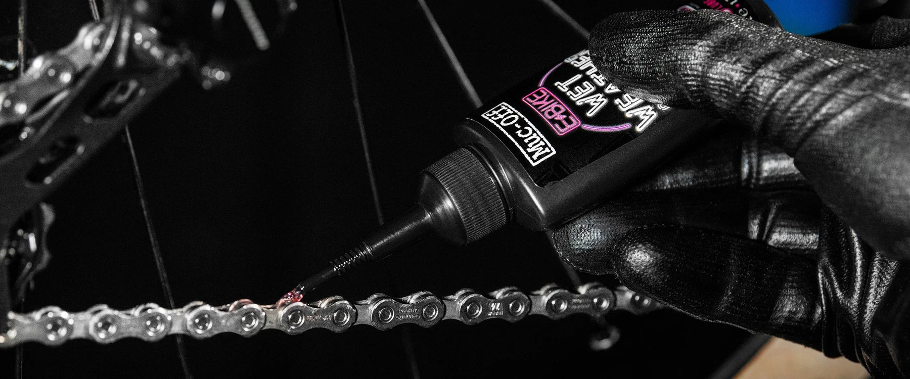 Muc-Off eBike Wet Lube 120 ml – sähköpyörän märän kelin ketjuöljy