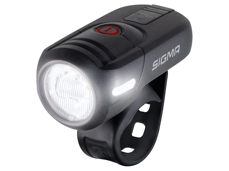 SIGMA Front light Aura 45 USB Black ladattava polkupyöränvalo