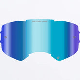 FXR Factory Ride MX Single Lens W/ Post 22-Blue/Blue-OS