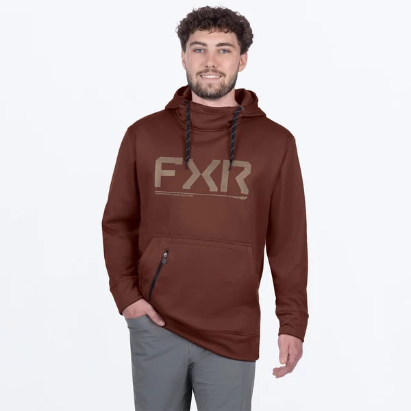 FXR M Hydrogen Tech Pullover Hoodie  Dark Cedar/Stone