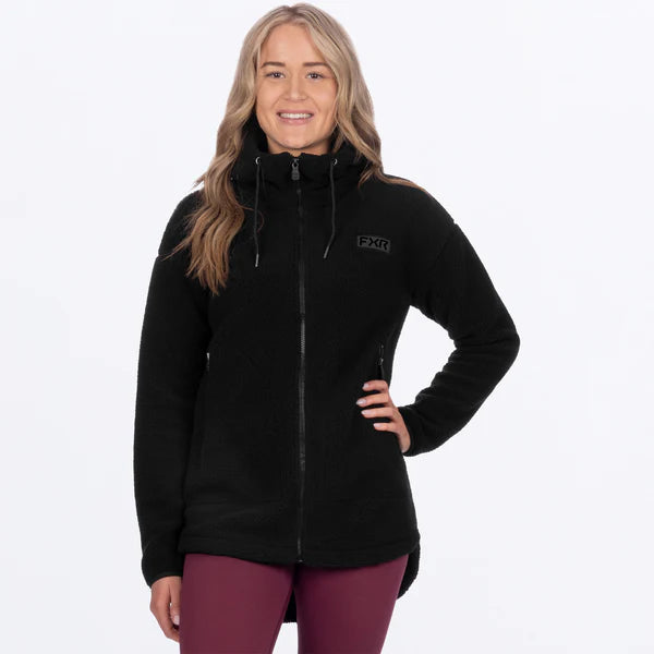 FXR W Sapphire Sherpa Jacket Black