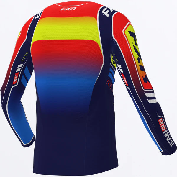 FXR Yth Revo MX Jersey Nuke