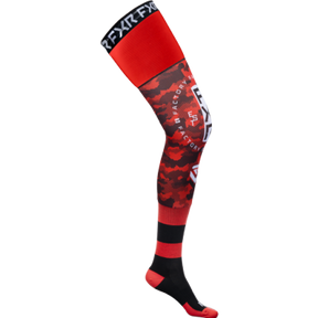 FXR Riding Sock Red/Black