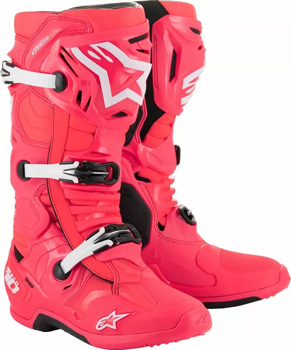 Alpinestars Tech 10 Boots Limited Edition Diva Pink