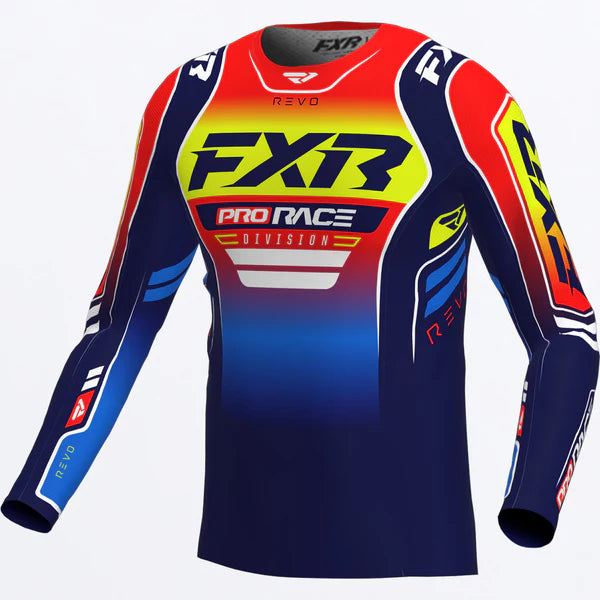 FXR Yth Revo MX Jersey Nuke