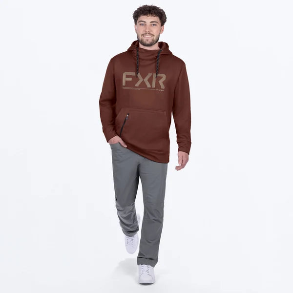 FXR M Hydrogen Tech Pullover Hoodie  Dark Cedar/Stone