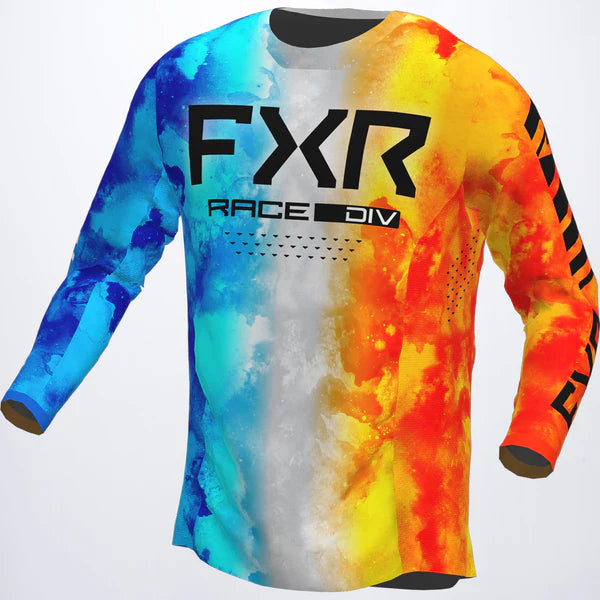 FXR Podium MX Jersey Fire & Ice