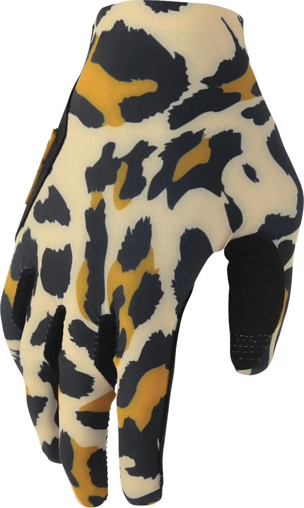THOR GLOVES WOMENS SPORTMODE CHEETAH TAN/BLACK