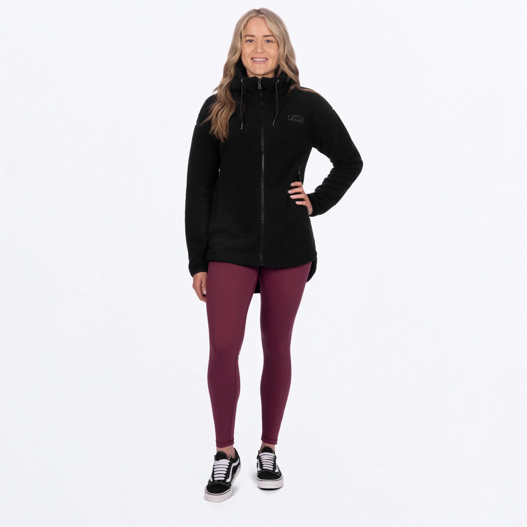 FXR W Sapphire Sherpa Jacket Black