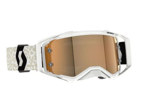 Scott Goggle Prospect AMP white/black gold chrome works