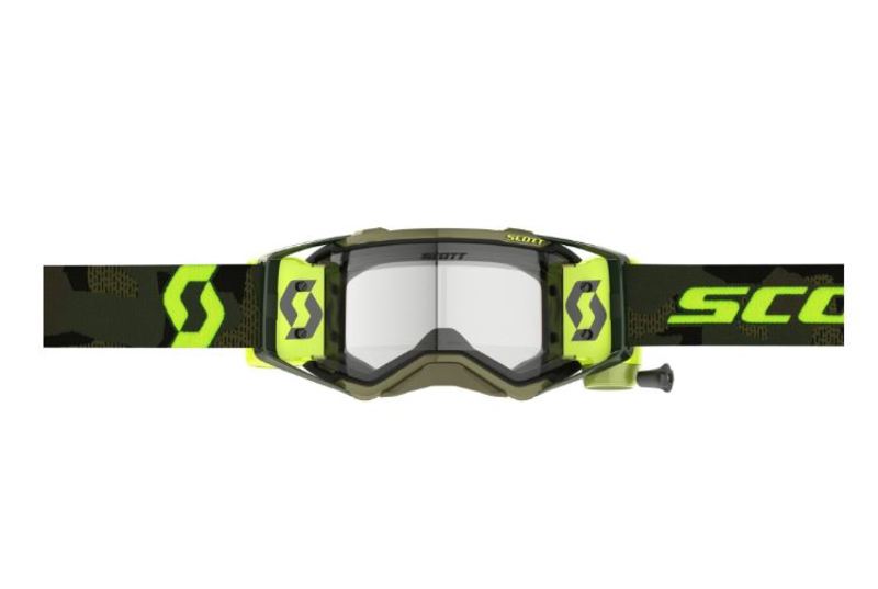 Scott Goggle Prospect Super WFS kaki green/neon yellow clear works