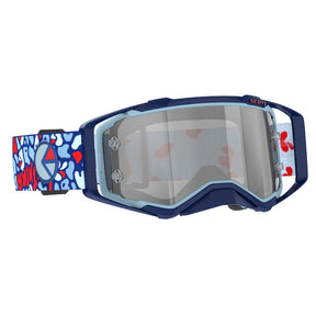 Scott Goggle Prospect X Ethika red/blue silver chrome works