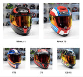 HJC visiiri HJ-31 Red fire Iridium i 70 Pinlock Prepared