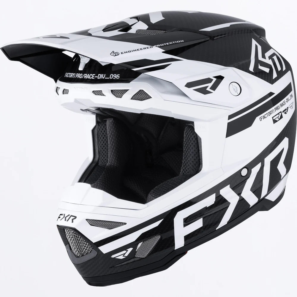 FXR 6D ATR-3 FIM Helmet - FIM hyväksytty kypärä