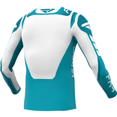 FXR Vapor Air MX Jersey Reef White
