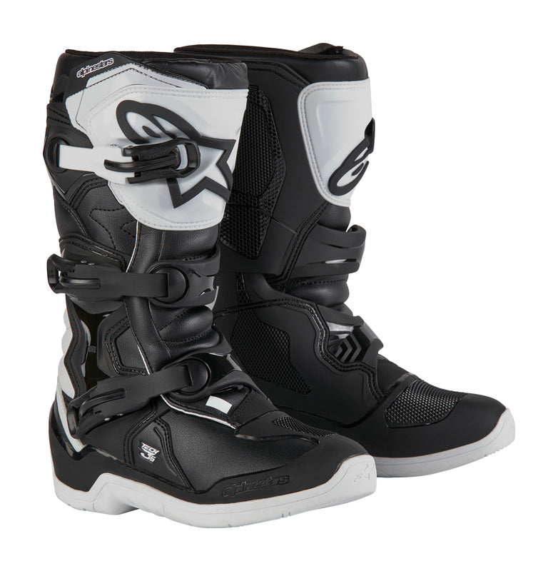Alpinestars Saapas Tech 3s Nuorten Musta/Valkoinen