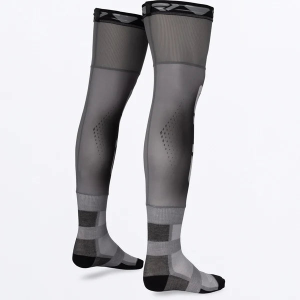 FXR Riding Sock AIR Char/Grey