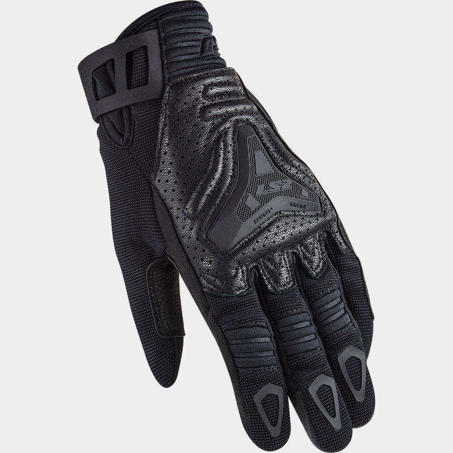 LS2 ALL TERRAIN GLOVES BLACK