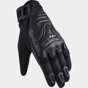 LS2 ALL TERRAIN GLOVES BLACK