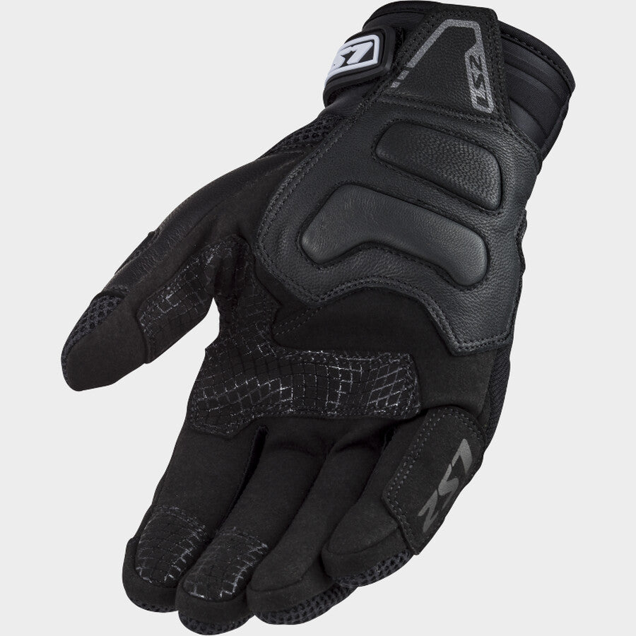 LS2 VEGA MAN GLOVES BLACK