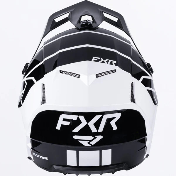 FXR Clutch Comp MX Helmet White/Black