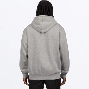 Victory Cotton PO Hoodie 26-Grey/Black