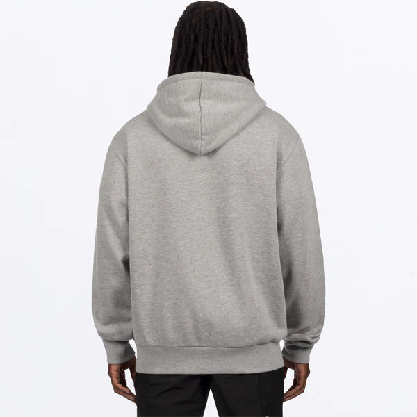 Victory Cotton PO Hoodie 26-Grey/Black