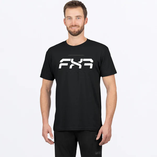 FXR M Vapor Premium T-Shirt 25-Black/White