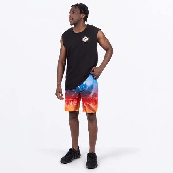 FXR Men's Beach Short Tropical Sunset