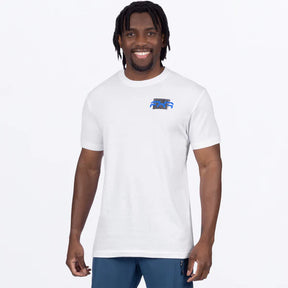 FXR M Behind Bars Premium T-Shirt 25-White/Asphalt