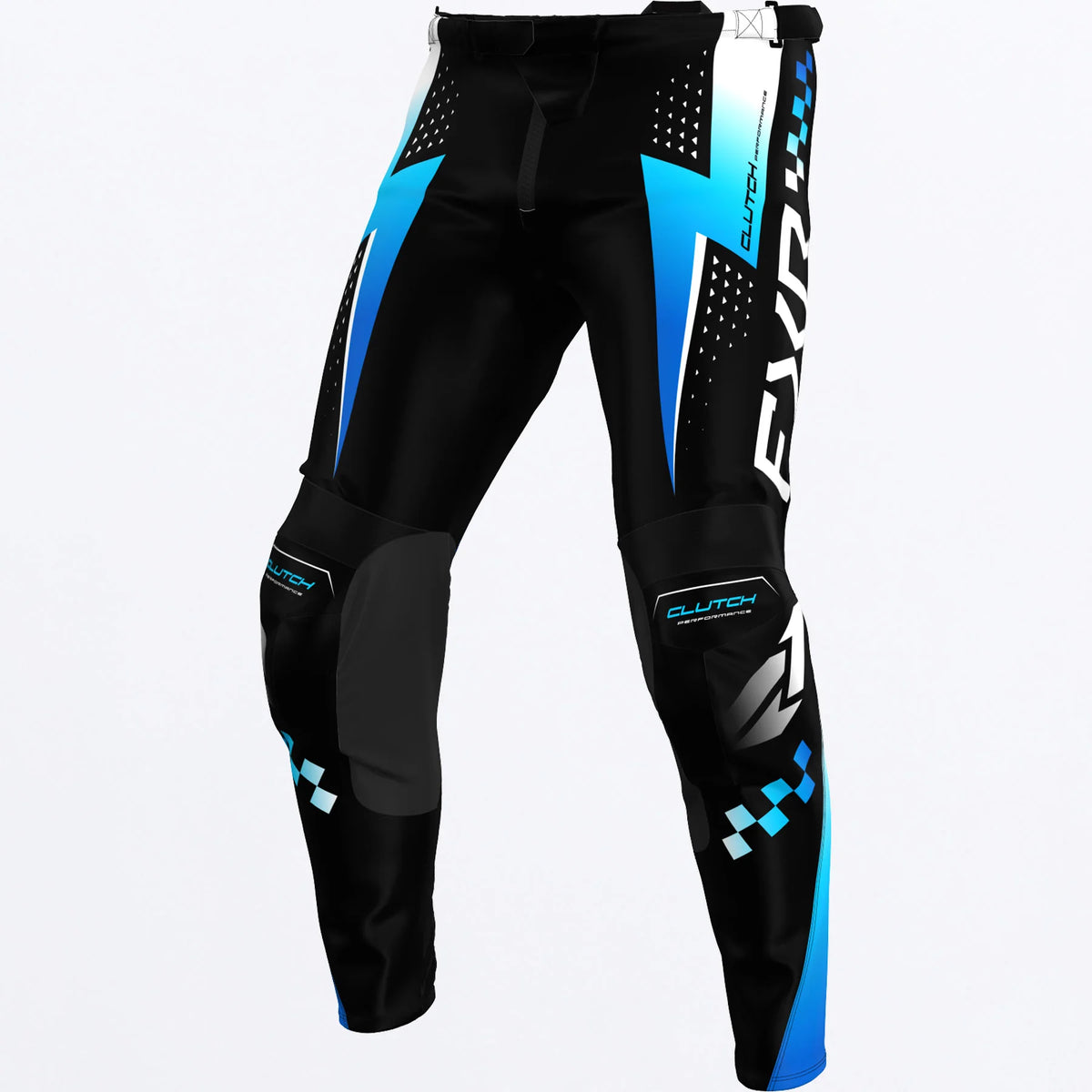FXR Clutch Pro MX Pant  Black/Blue/White