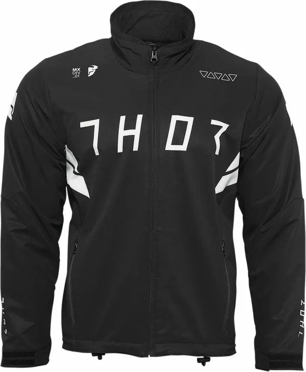 JACKET THOR WARMUP BK/WH