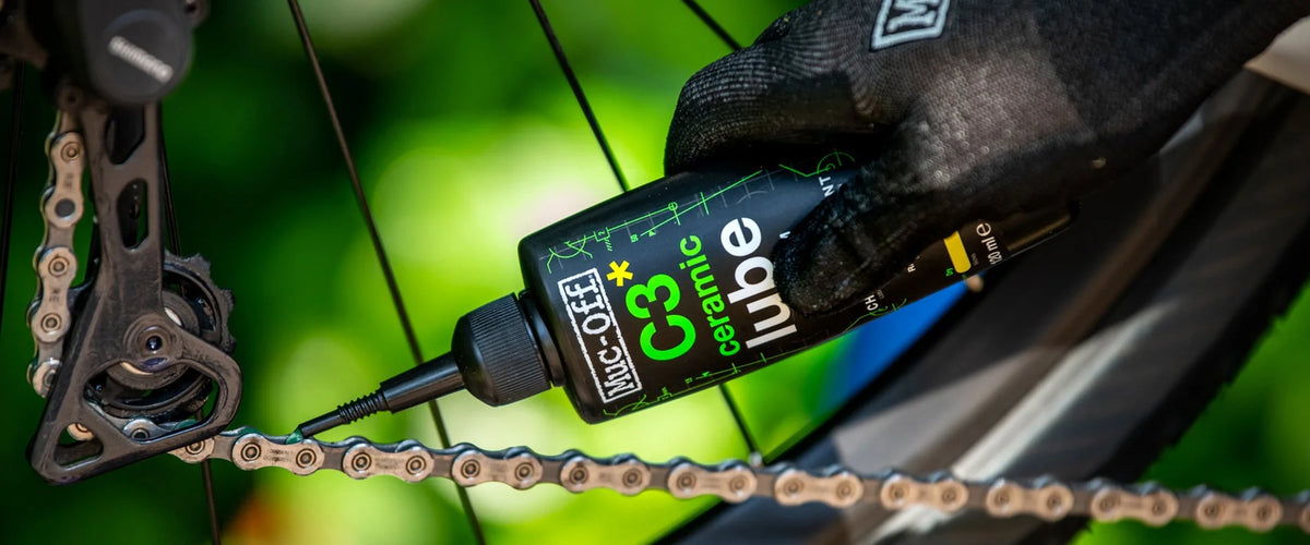 Muc-Off C3 Ceramic Dry Lube 120 ml – kuivan kelin ketjuöljy