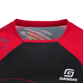 GASGAS LASTEN OFFROAD JERSEY MUSTA/PUNAINEN AJOPAITA