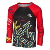 GASGAS LASTEN OFFROAD JERSEY MUSTA/PUNAINEN AJOPAITA