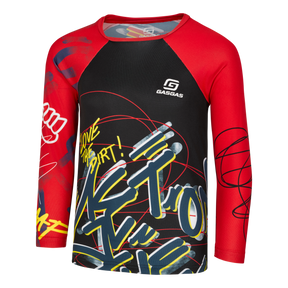 GASGAS LASTEN OFFROAD JERSEY MUSTA/PUNAINEN AJOPAITA