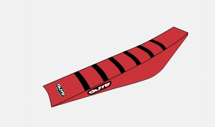 Ribbed Cover High, Red Top+Side Black Ribs GasGas MC, EC250/300, EC450 2024-2025