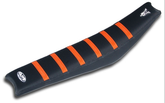 GUTS Ribbed Cover Std, black/orange, KTM SXF/SX 23-24, EXCF 2024