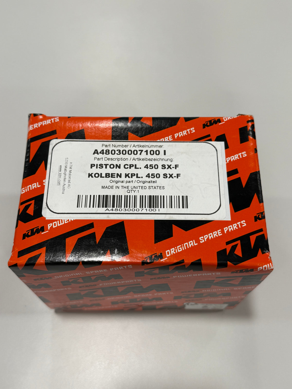 MÄNTÄ KTM GR.I KPL. MX 450