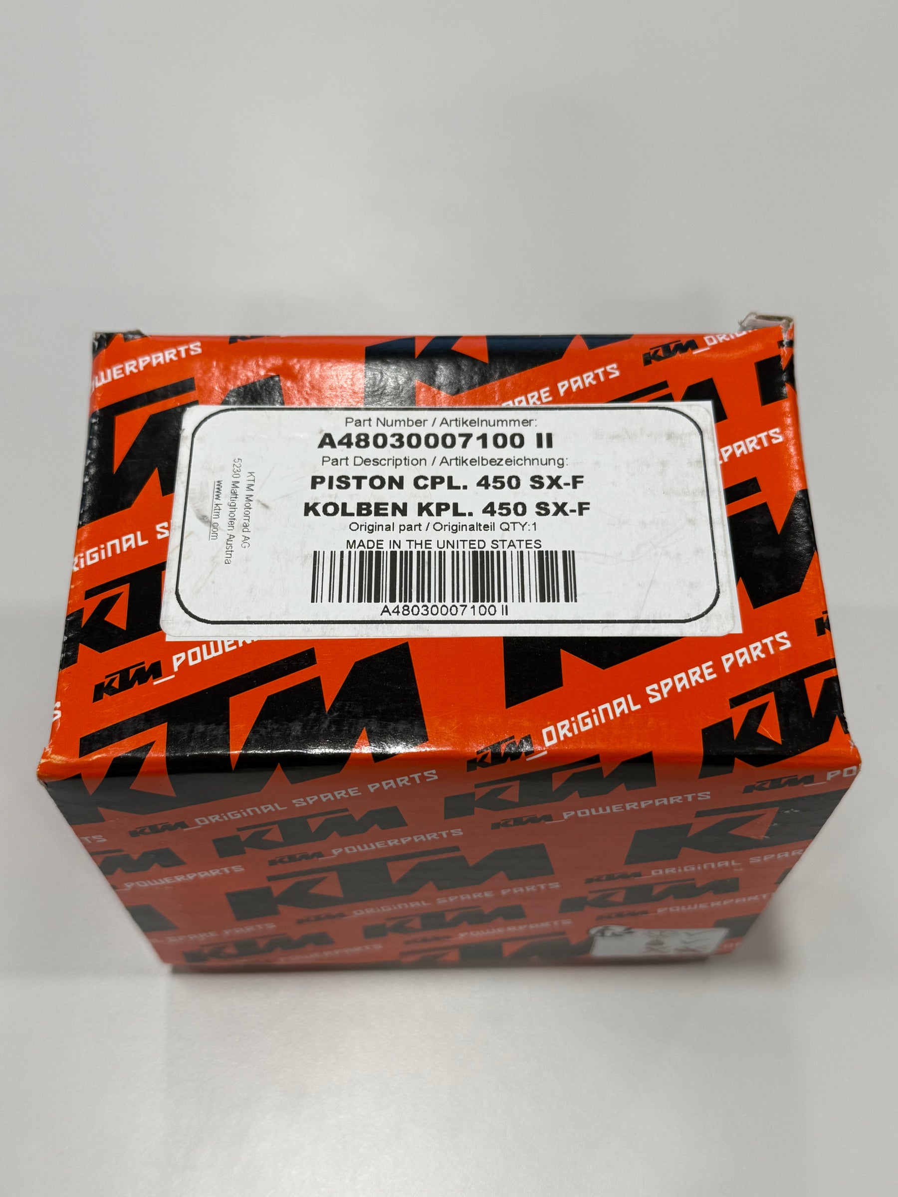 MÄNTÄ KTM GR. II CPL. MX 450