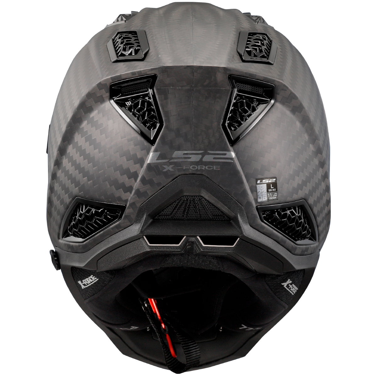 LS2 MX703 C X-FORCE PRO FIM MATT CARBON KYPÄRÄ