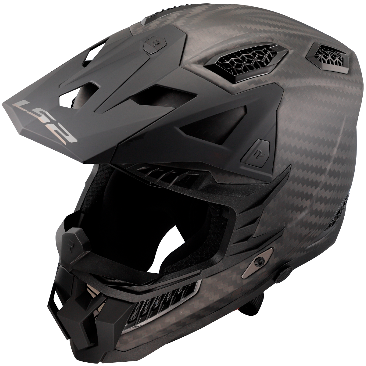 LS2 MX703 C X-FORCE PRO FIM MATT CARBON KYPÄRÄ