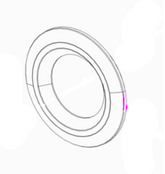 CHAINSTAY WASHER HQ7A-PWS