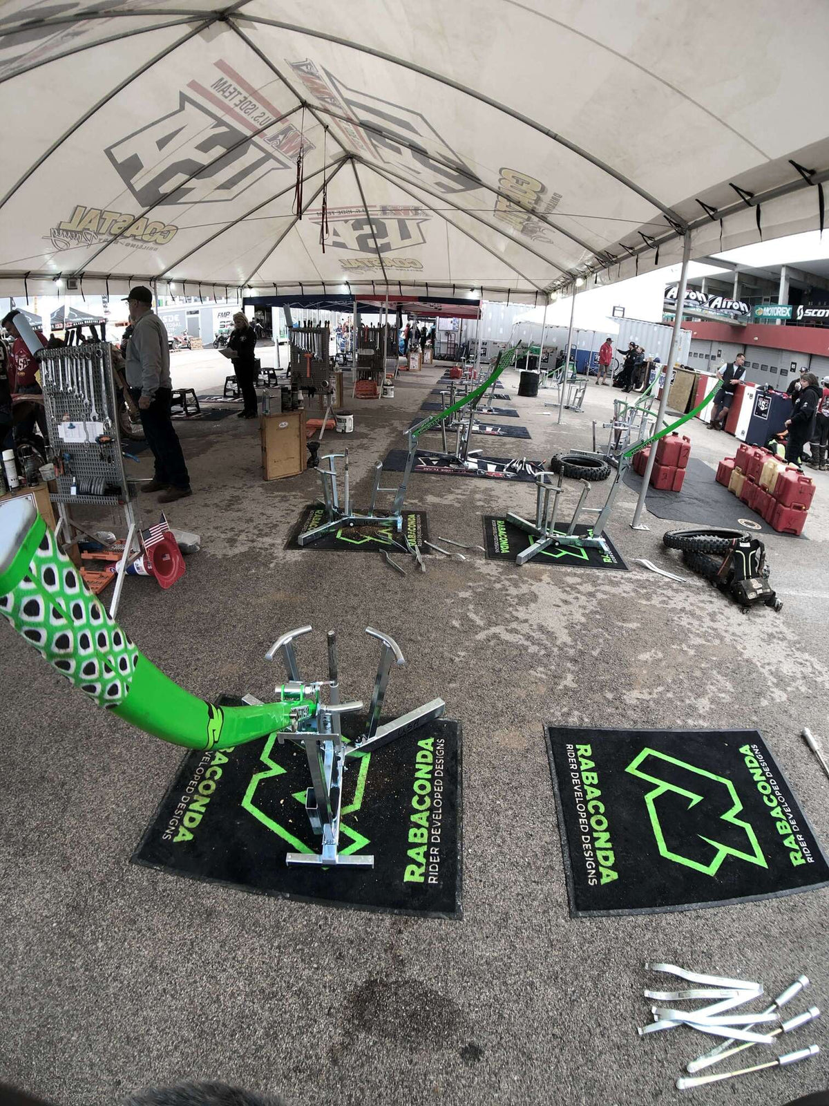 Tire Changer Shop Mat (100x100cm)