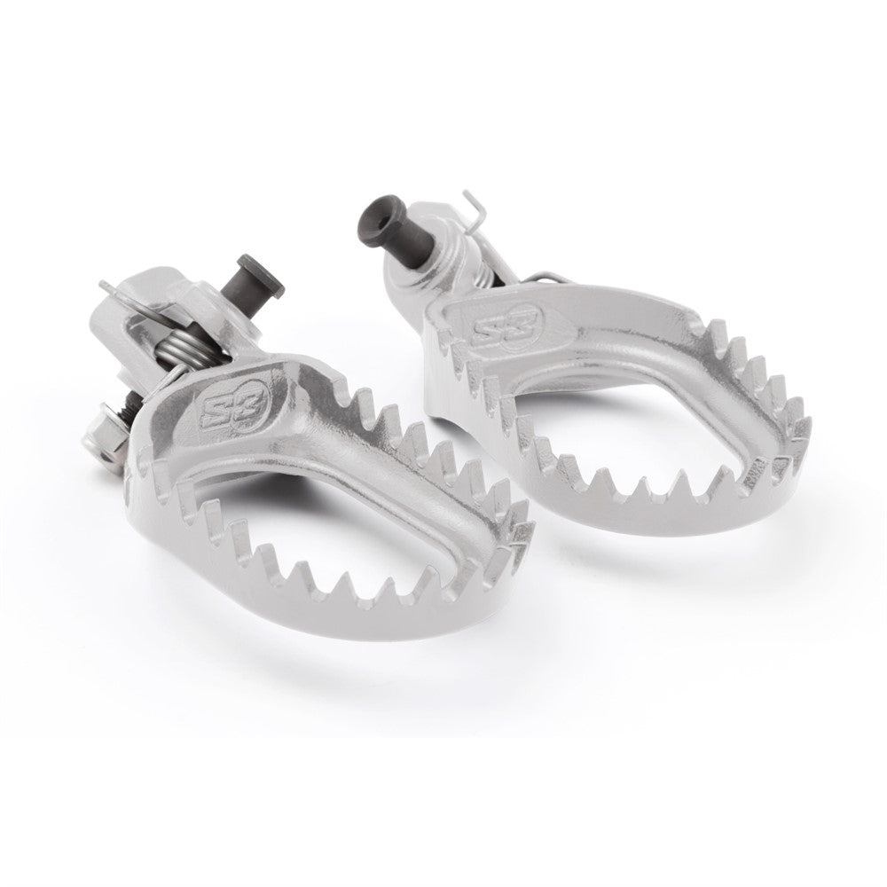 S3 Punk Bck/Low jalkatapit hopea